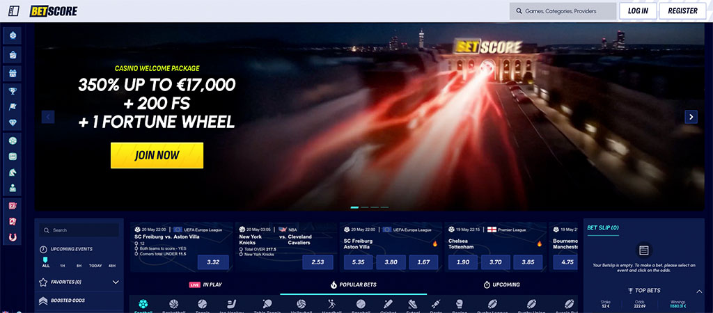 BetScore Casino, online casino, bonus