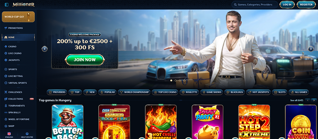 Millioner Casino: Anyone Can Become a Millionaire Here