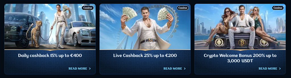 Millioner Casino Bonuses, Promotions and VIP Program